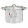 Casserole with Lid Silver Aluminium 23,5 x 15 x 18 cm (6 Units)