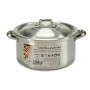 Casserole with lid Silver Aluminium 1,5 L 18 x 10 x 23,5 cm (10 Units)