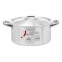 Casserole avec Couvercle Argenté Aluminium 4 L 24 x 13 x 31 cm (10 Unités)