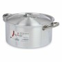 Casserole with lid Silver Aluminium 5 L (10 Units)