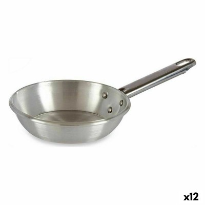 Poêle Ø 14 cm Argenté Aluminium (12 Unités)