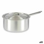 Casserole avec couvercle Argenté Aluminium 4 L 24,5 x 12 x 41 cm (10 Unités)