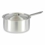 Saucepan with Lid Silver Aluminium 4 L 24,5 x 12 x 41 cm (10 Units)