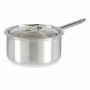 Casserole avec couvercle Argenté Aluminium 3 L 22 x 12 x 38 cm (10 Unités)