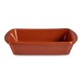 Oven Dish Baked clay Rectangular 14,5 x 4 x 20 cm (16 Units)