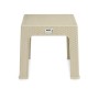 Table pour enfant Rattan Crème Plastique 47 x 42,5 x 47 cm (4 Unités)