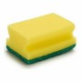 Scourer Yellow Green Synthetic fibre 4 x 9 x 6,5 cm (96 Units)