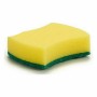 Scourer Yellow Green Synthetic fibre 10 x 3 x 7,5 cm (96 Units)