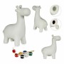 Paint Your Own Money Box Giraffe Ceramic 6,8 x 16,2 x 13,2 cm (12 Units)