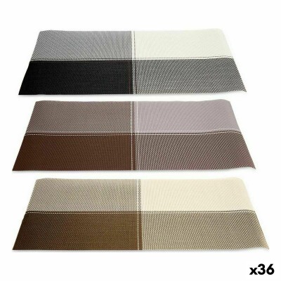 Dessous de plat Carreaux 45 x 30 x 0,1 cm (36 Unités)