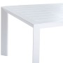 Dining Table Io White Aluminium 180 x 100 x 75 cm