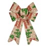 Lien Merry Christmas Décorations de Noël Multicouleur PVC 16 x 24 x 4 cm (12 Unités)