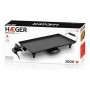 Palcha à Griller Lisse Haeger GR-200.010A Noir 2000 W