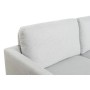Canapé chaise longue DKD Home Decor Gris clair Métal 250 x 160 x 85 cm