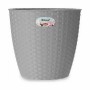 Pot Stefanplast Gris Plastique 24 x 22,3 x 24 cm (6 Unités)