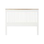 Tête de lit DKD Home Decor Blanc Marron Acacia Bois de manguier 165 x 3 x 135 cm