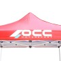 Carp OCC Motorsport OCCCARP02 Racing Red Polyester 420D Oxford 3 x 3 m