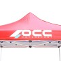 Carp OCC Motorsport Racing Red Polyester 420D Oxford 3 x 3 m