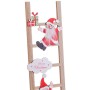 Décorations de Noël Multicouleur Bois Escalier Père Noël 17 x 1,8 x 60 cm