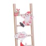 Christmas bauble Multicolour Wood Staircase Father Christmas 12 x 1,8 x 42 cm