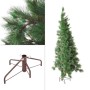 Christmas Tree Green PVC Metal Polyethylene Plastic 180 cm