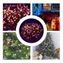 Wreath of LED Lights 50 m Pink 6 W Christmas