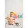 Doudou Crochetts Bebe Doudou Blanc Ours 39 x 1 x 28 cm