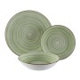 Assietes Versa Artesia 18 Pièces Vert Porcelaine