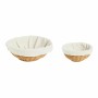 Basket set Andrea House ms73144 synthetic rattan Ø 29 x 9 cm 2 Pieces