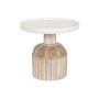 Table d'appoint Home ESPRIT Blanc Naturel Sapin 60 x 60 x 56 cm