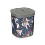 Money box Multicolour Astronaut Plastic 9 x 10,2 x 9 cm (48 Units)