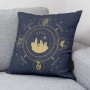 Cushion cover Harry Potter Christmas Gold Navy Blue 50 x 50 cm