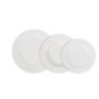 Dinnerware Set La Mediterránea Aneto White Circular 18 Pieces (2 Units)