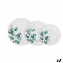 Dinnerware Set La Mediterránea Imagine Circular 18 Pieces (2 Units)