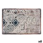 Serving Platter La Mediterránea Grecia Porcelain Rectangular 30 x 20 x 2,5 cm (6 Units)