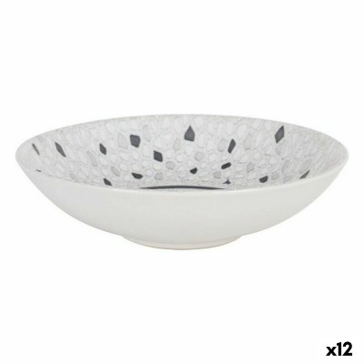 Assiette creuse La Mediterránea Barroc Porcelaine (12 Unités) (ø 21 x 5,3 cm)