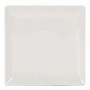 Flat Plate La Mediterránea Elite Stoneware Ivory 21 x 21 x 2 cm (6 Units) (21 cm)