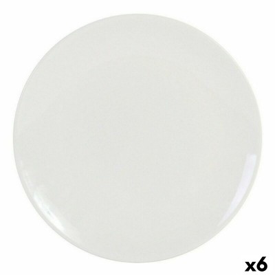 Assiette plate La Mediterránea GR39659 Grès Ivoire (6 Unités) (26 cm)