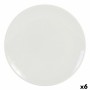 Flat Plate La Mediterránea GR39659 Stoneware Ivory (6 Units) (26 cm)