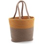 Decorative basket Vinthera Moa Ocre Cotton 40 x 30 x 15 cm