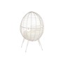 Garden sofa DKD Home Decor 90 x 65 x 151 cm Metal synthetic rattan White