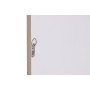 Miroir mural Home ESPRIT Blanc Marron Beige Gris Verre polystyrène 33 x 3 x 95,5 cm (4 Unités)