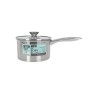 Casserole avec couvercle Quttin Hermes 2,2 L Acier (8 Unités)