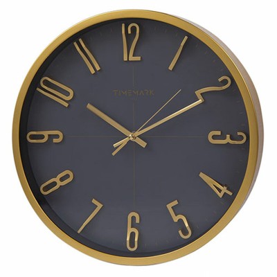 Horloge Murale Timemark Gris Ø 34 cm
