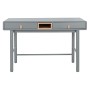 Bureau Home ESPRIT Bleu Gris Bois MDF 120 x 60 x 75 cm