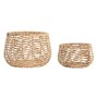 Basket set DKD Home Decor Fibre (48 x 48 x 33 cm)