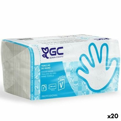 Disposable Towel GC Xtrasec C3920 White 196 Pieces 20 Units