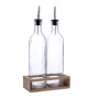 Ensemble salière et poivrier Quid Naturalia Transparent verre 550 ml