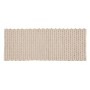 Carpet White Natural 70 % cotton 30 % Jute 170 x 70 cm