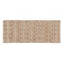 Carpet White Natural 60 % Cotton Jute 170 x 70 cm